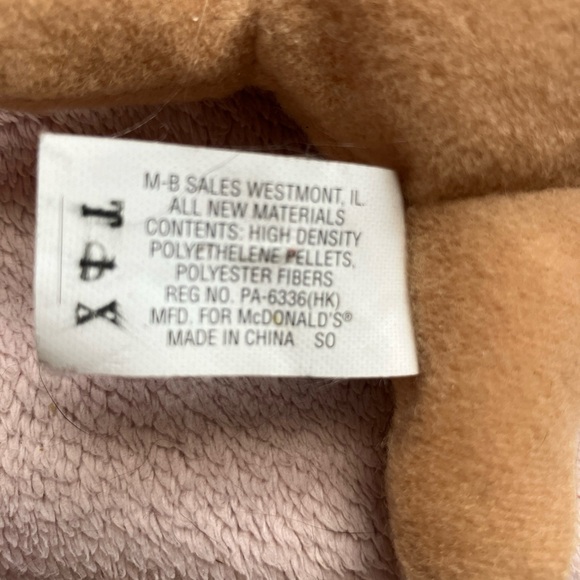 TY Beanie Baby Plush Dog - Picture 5 of 7